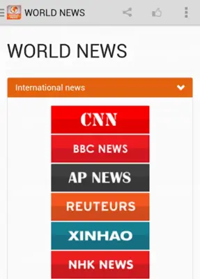 World News android App screenshot 2